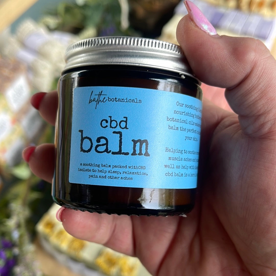 C B D balm