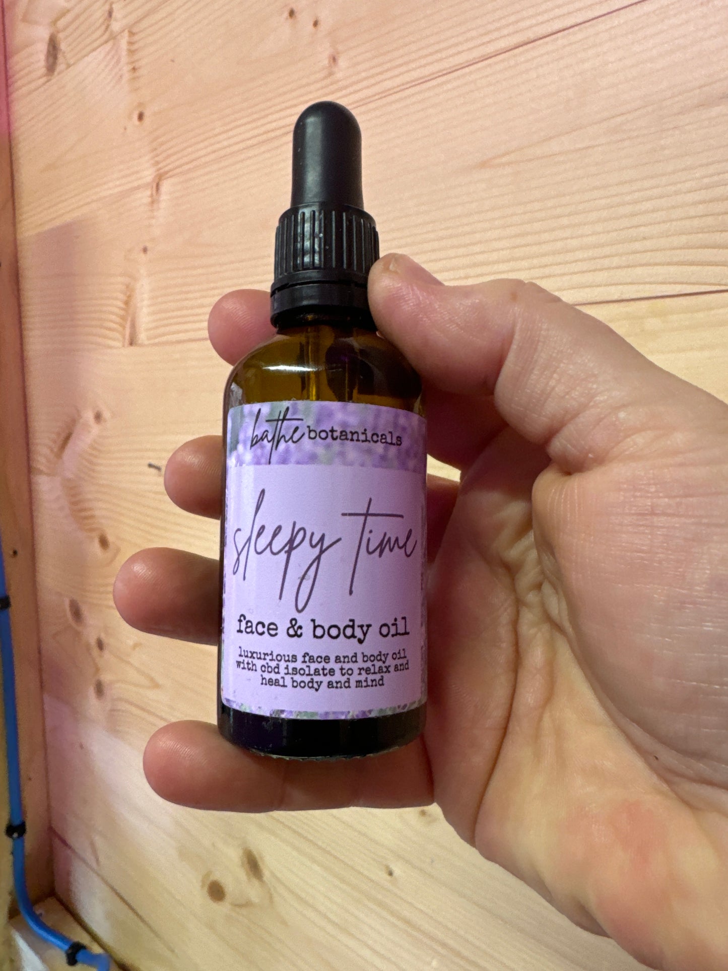 Sleepy time face & body oil