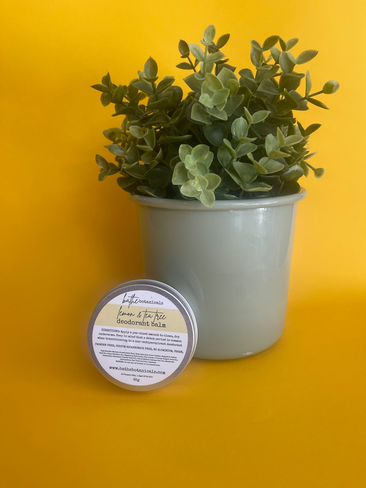 Lemon & Tea Tree Deodorant Balm