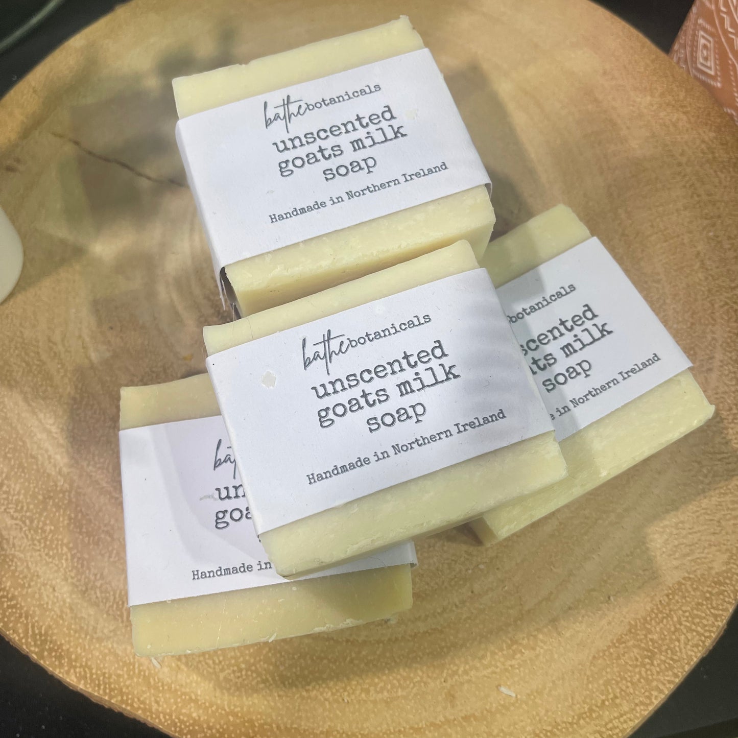 Unscented Goats Milk soap (NOT VEGAN)