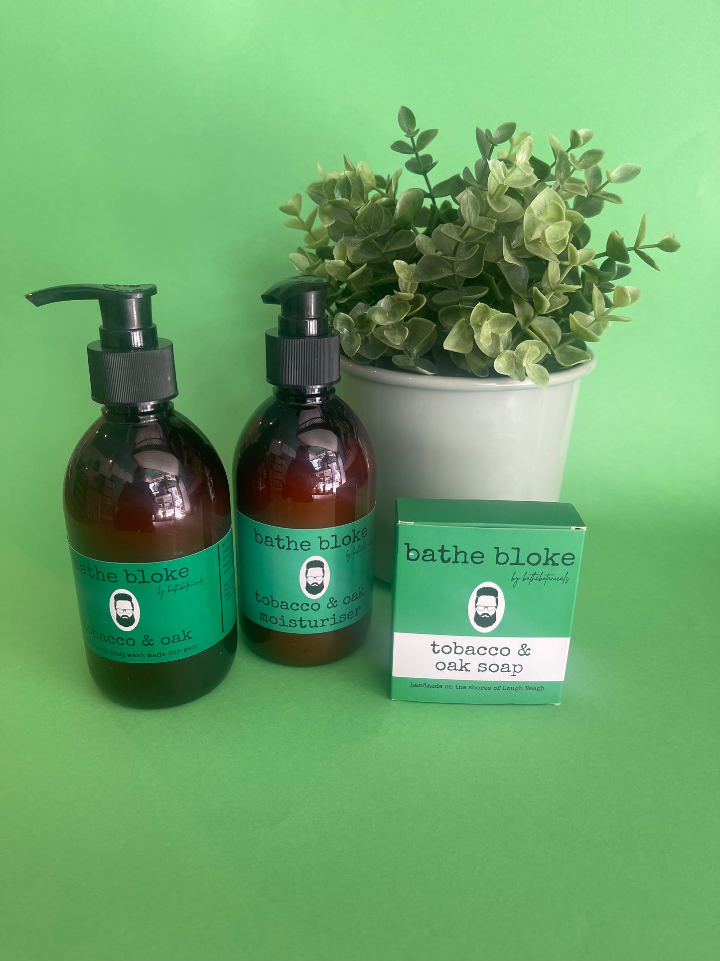 Bathe Bloke Tobacco and Oak Soap