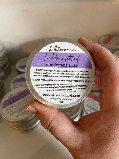 Lavender and Patchouli Deodorant Bal