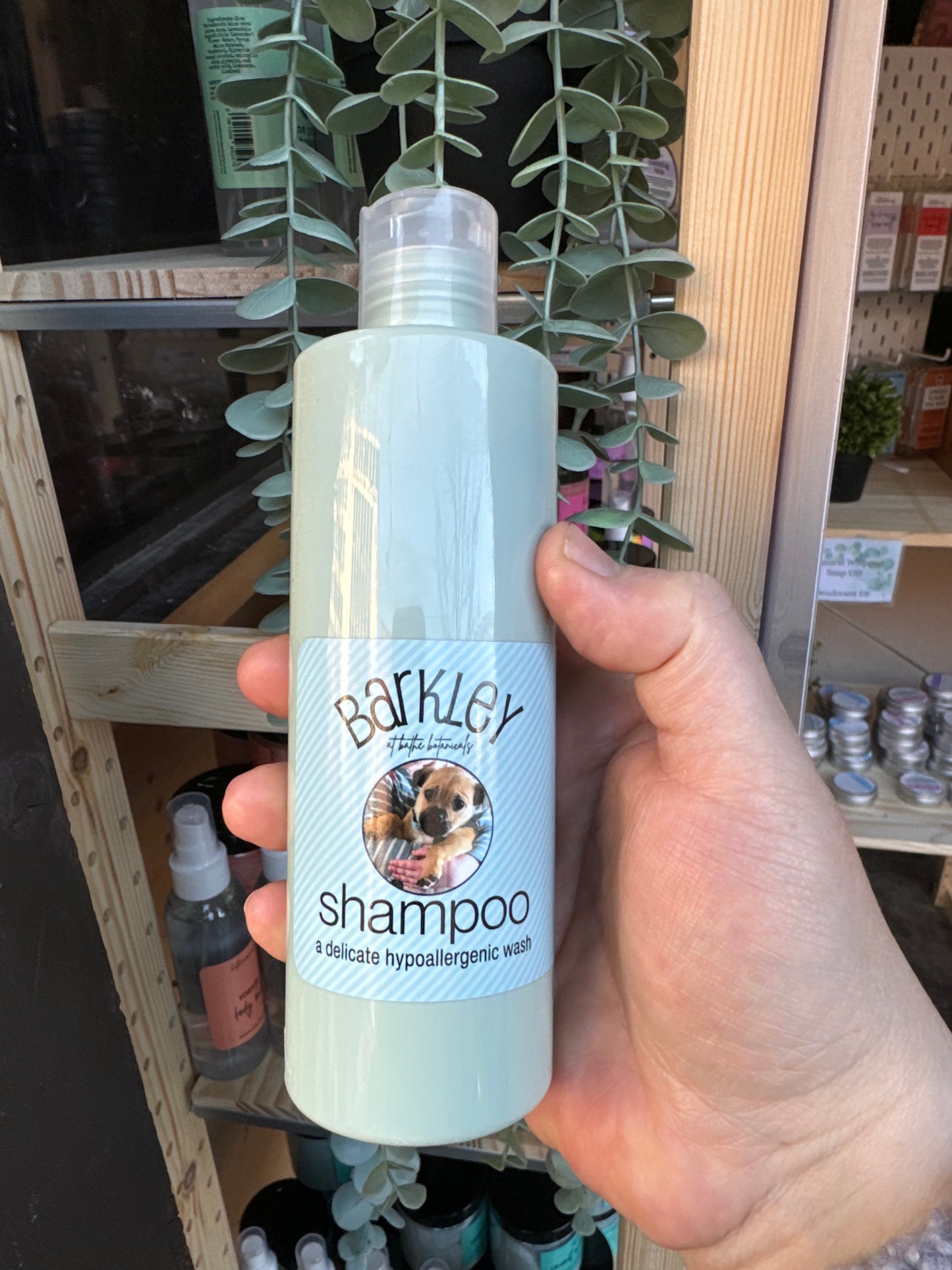 Barkley hypoallergenic shampoo (puppy safe)