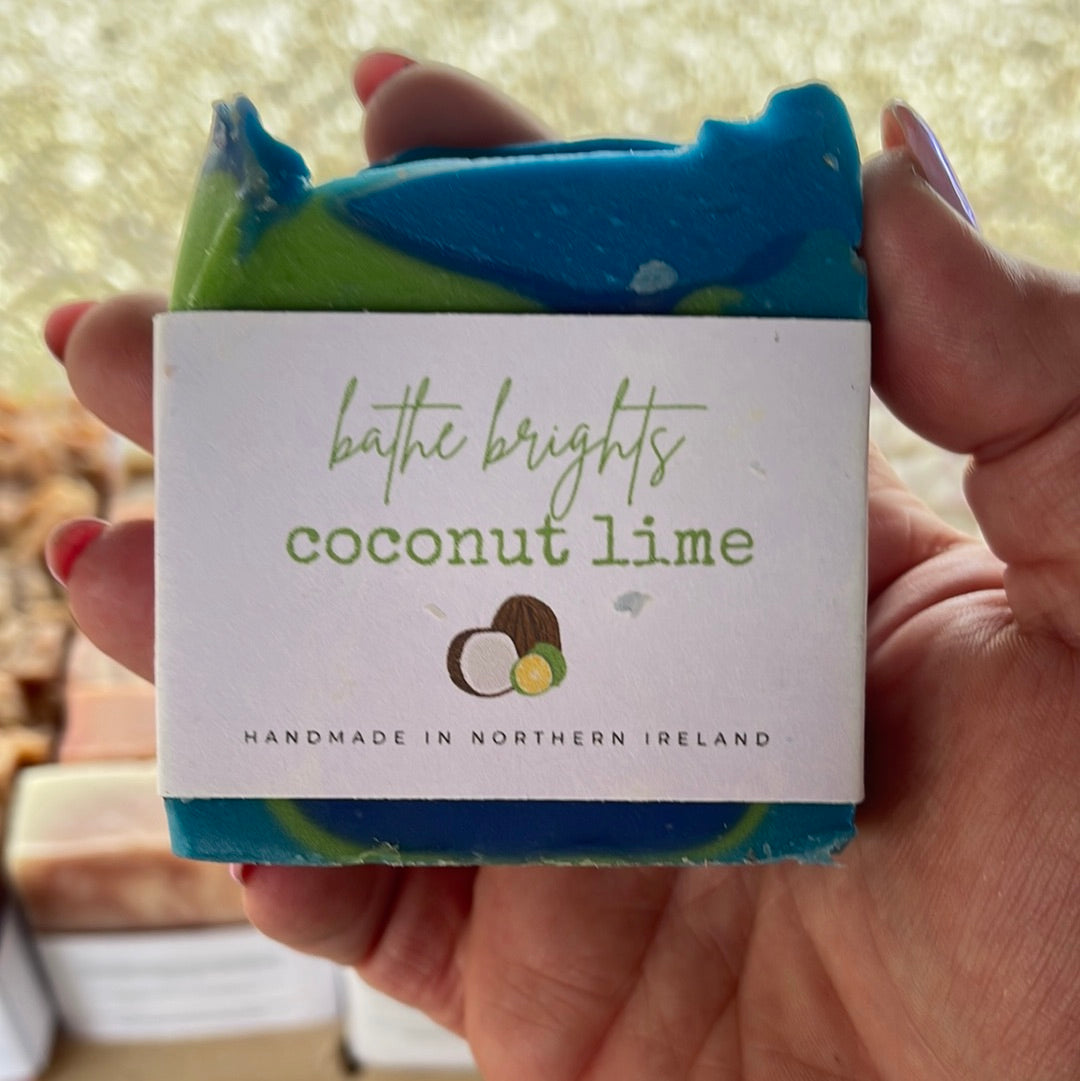 Coconut lime soap