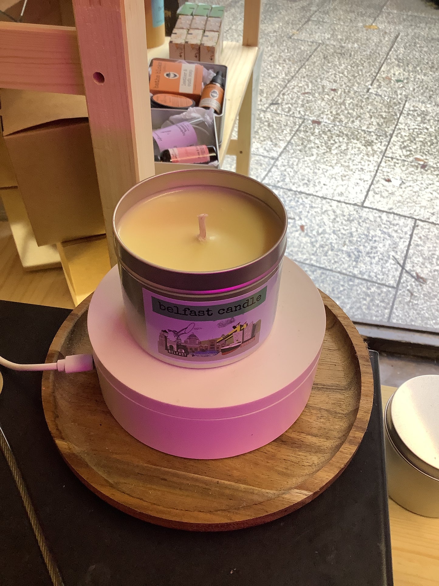 Belfast candle