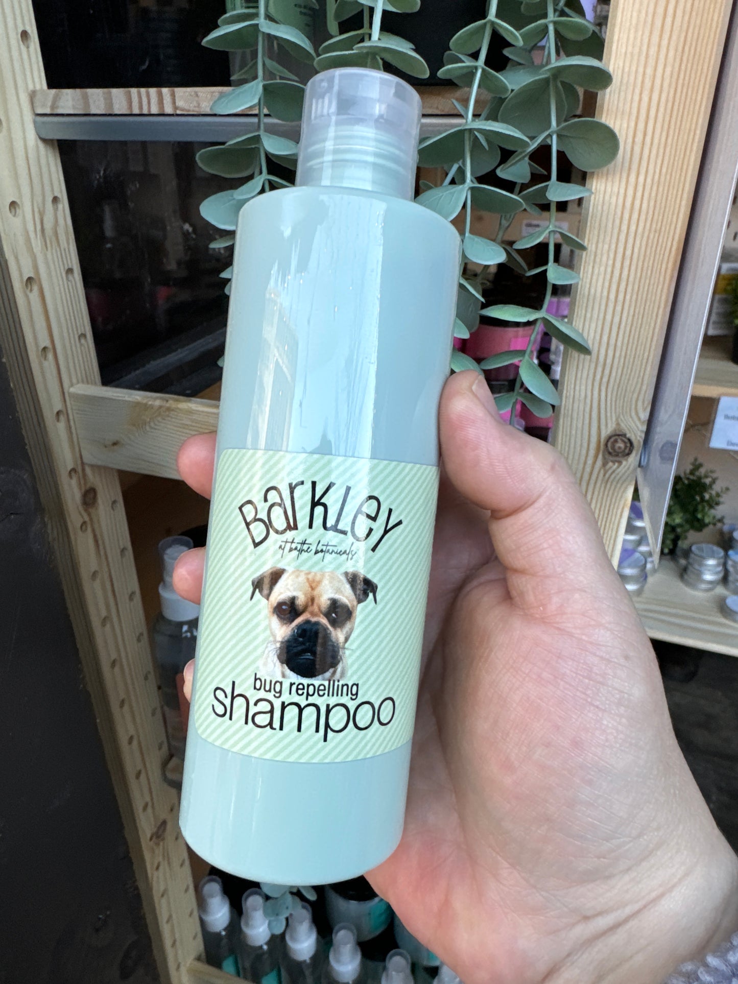 Barkley bug repelling shampoo