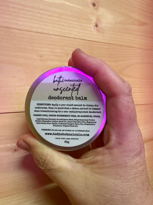 Unscented Deodorant Balm