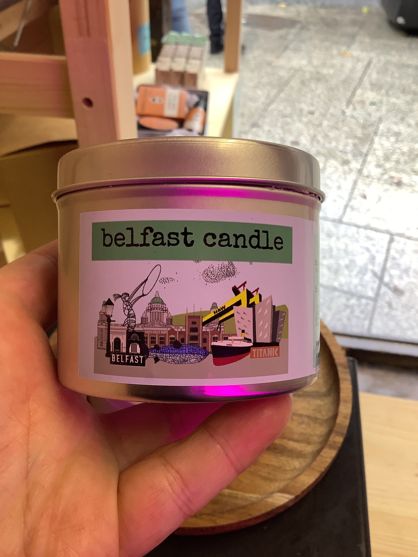 Belfast candle