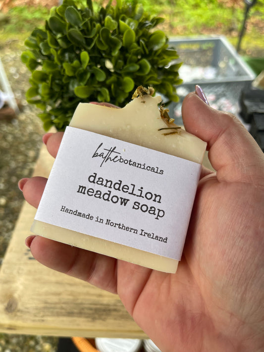 Dandelion meadow soap