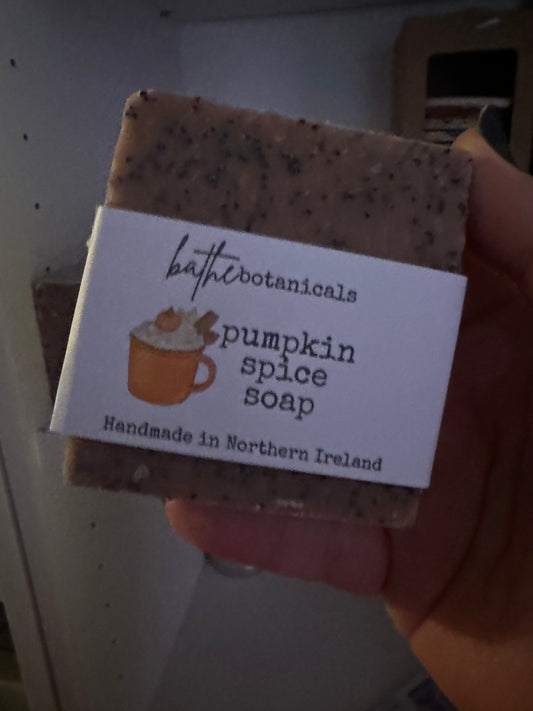 Pumpkin spice soap