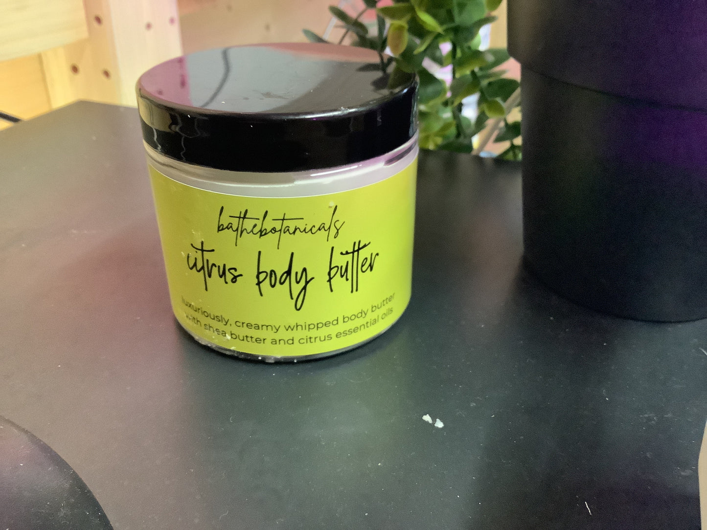 Citrus body butter