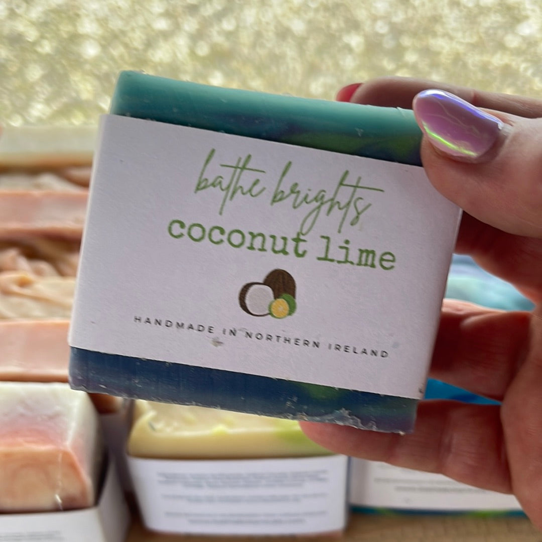 Coconut lime soap