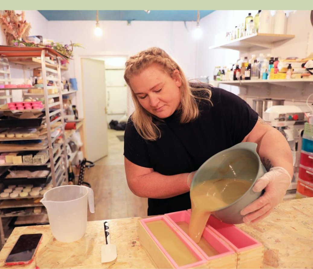 FINE AND DANDY Learn to make soap workshop