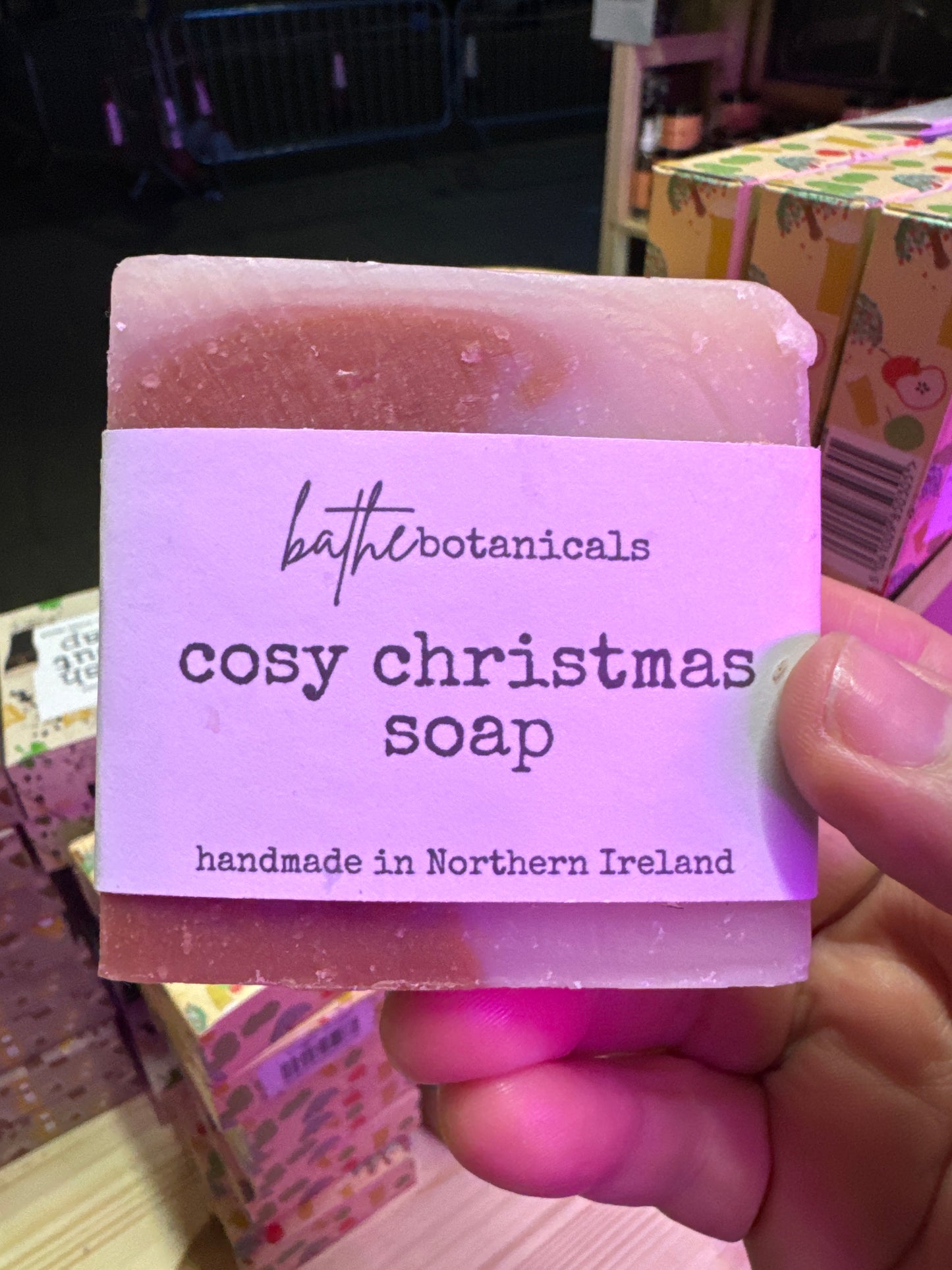 Cosy Christmas soap