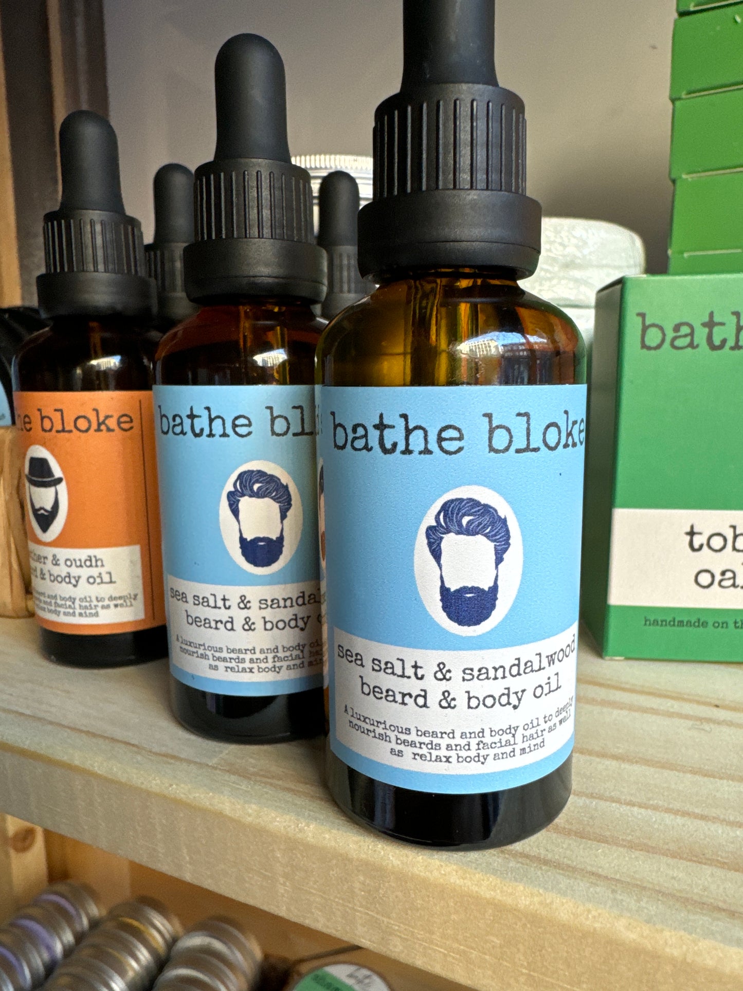 Sea Salt and Sandalwood Beard and body Oil