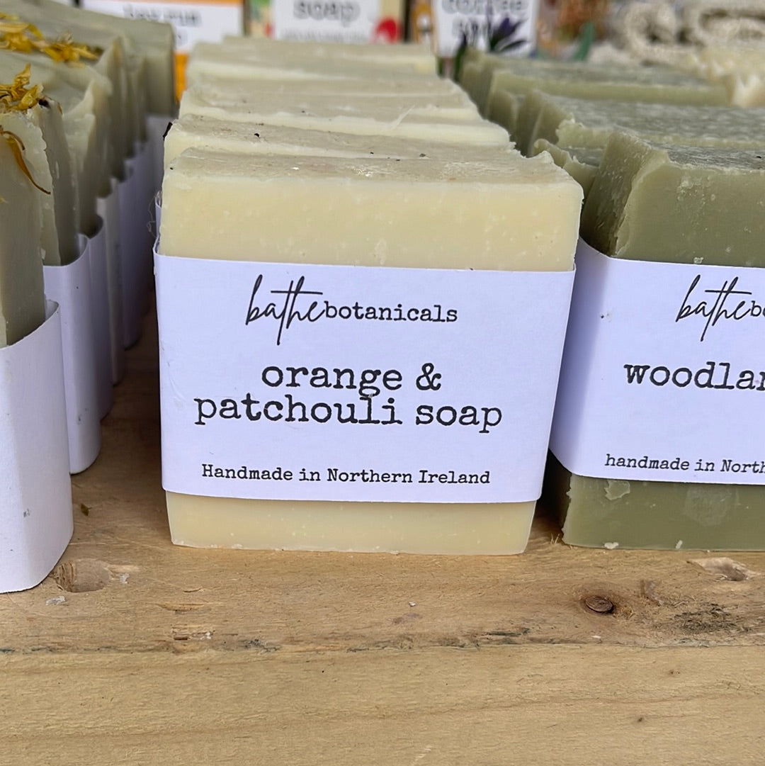 Orange, Patchouli and Lemongrass soap