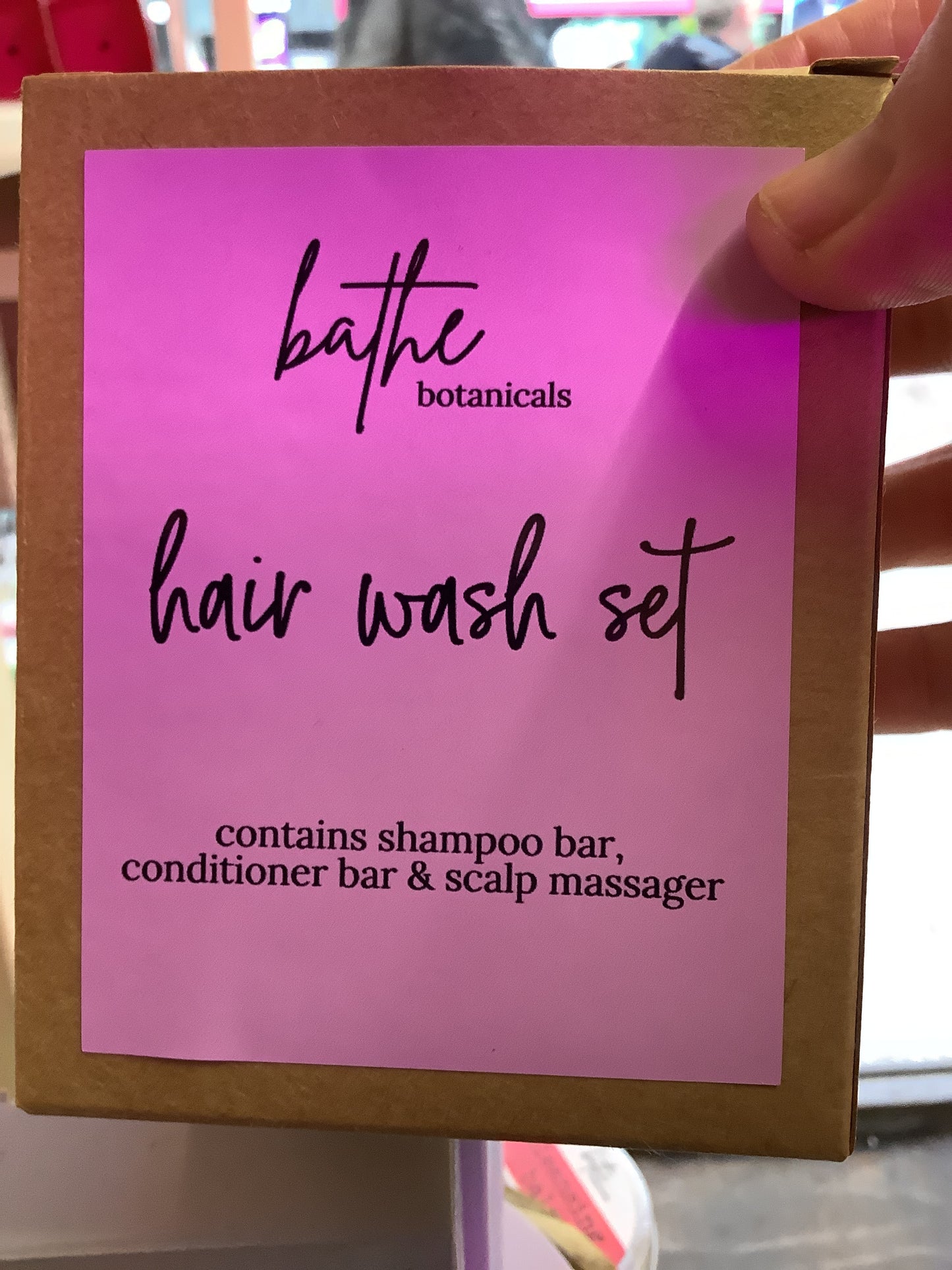 Shampoo Set with Scalp Massager