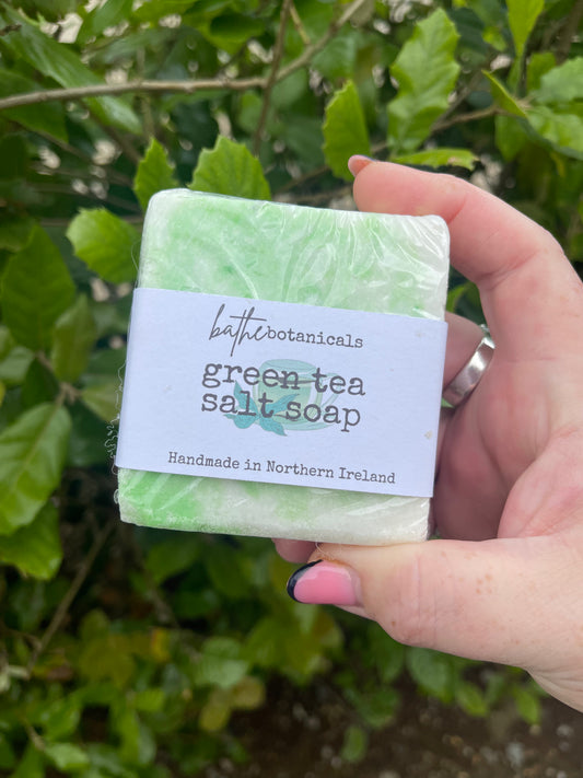 Green Tea salt soap