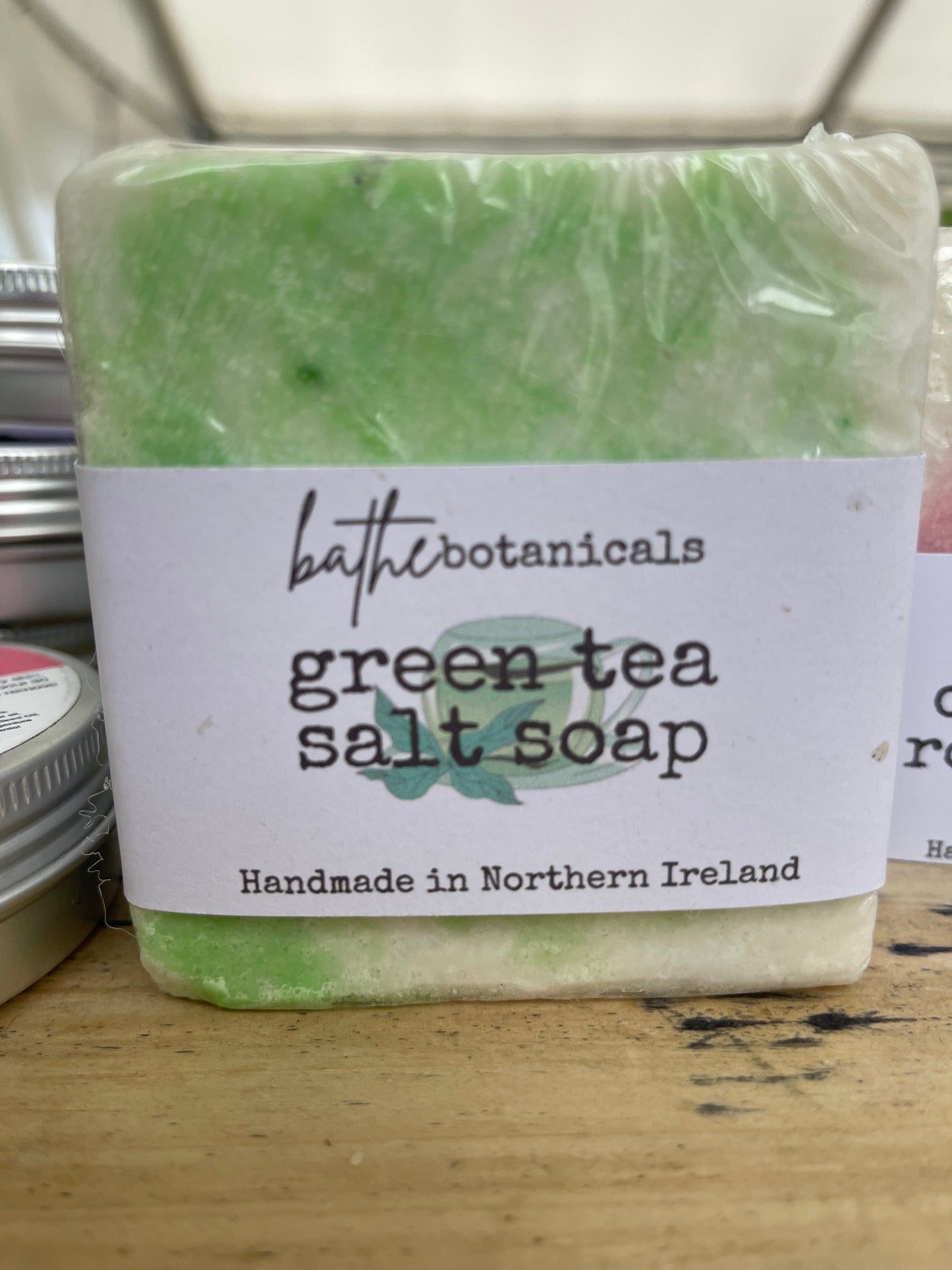Green Tea salt soap