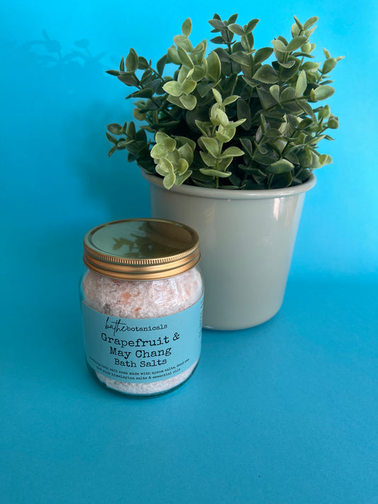 Grapefruit and May Chang Bath Salts