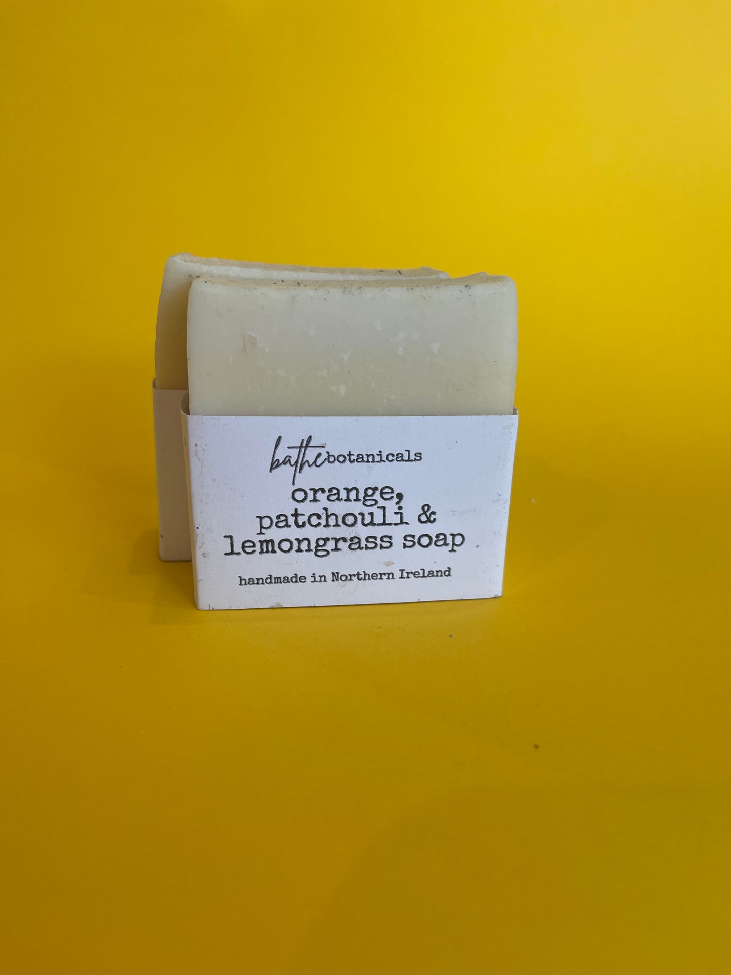 Orange, Patchouli and Lemongrass soap