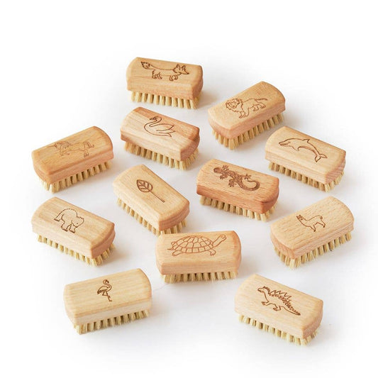 Small kids Natural Vegan Nail Brush