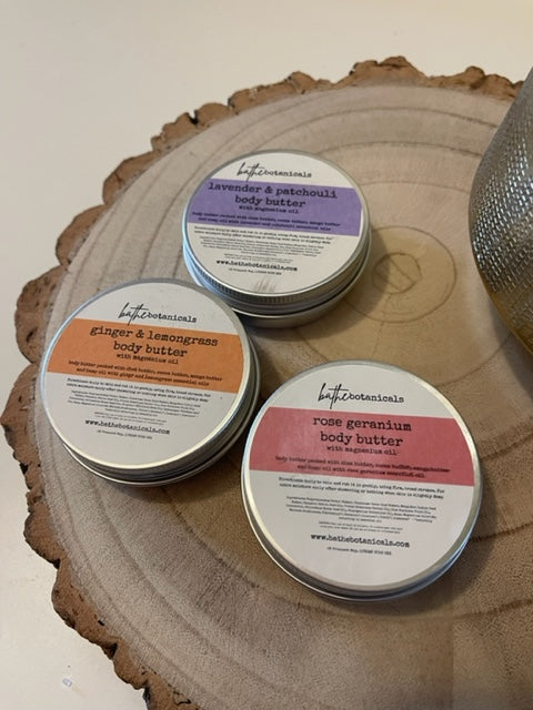 Lavender & Patchouli Magnesium Body butter (Botanical Collection)