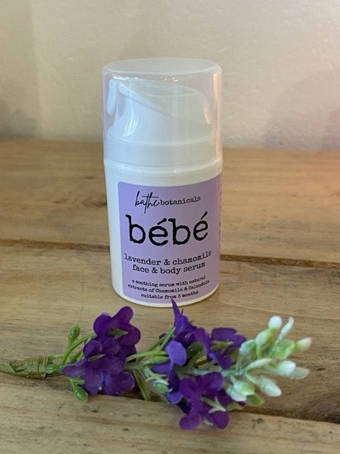 Bathe Bébé Lavender & Chamomile Face and Body Serum