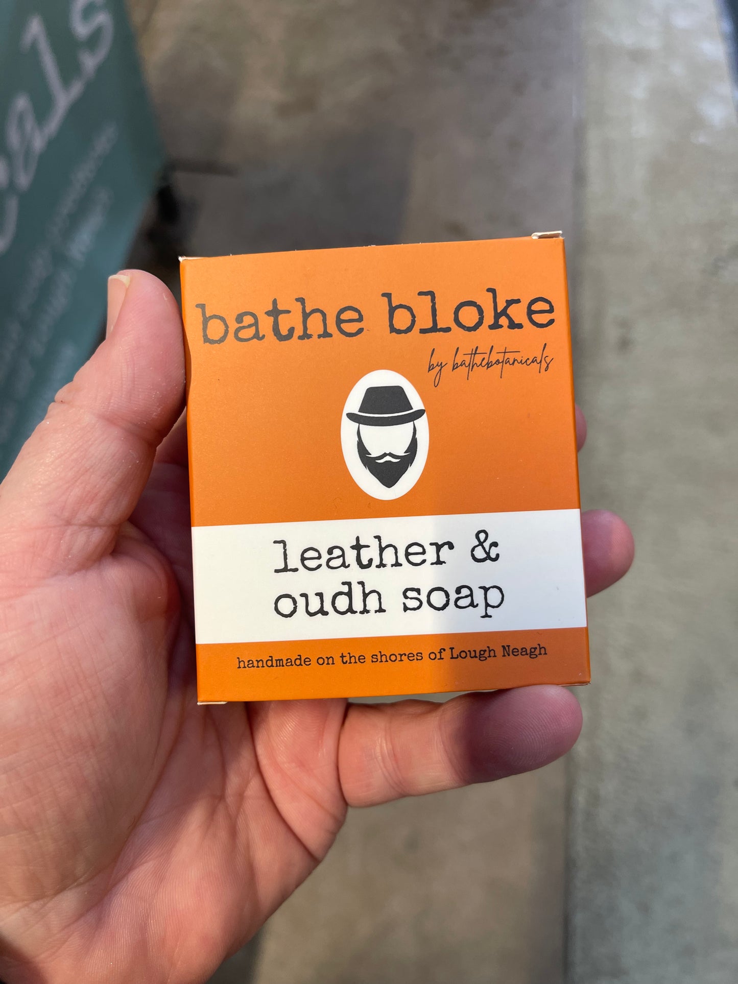 Bathe Bloke Leather & Oudh Soap