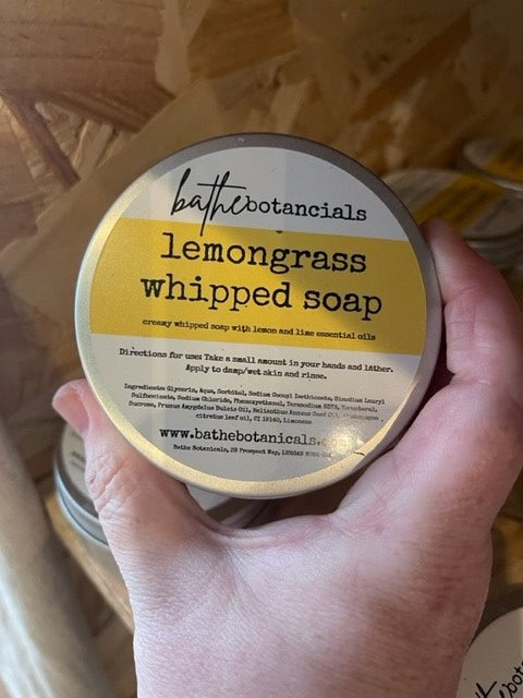 Lemongrass Whipped Soap